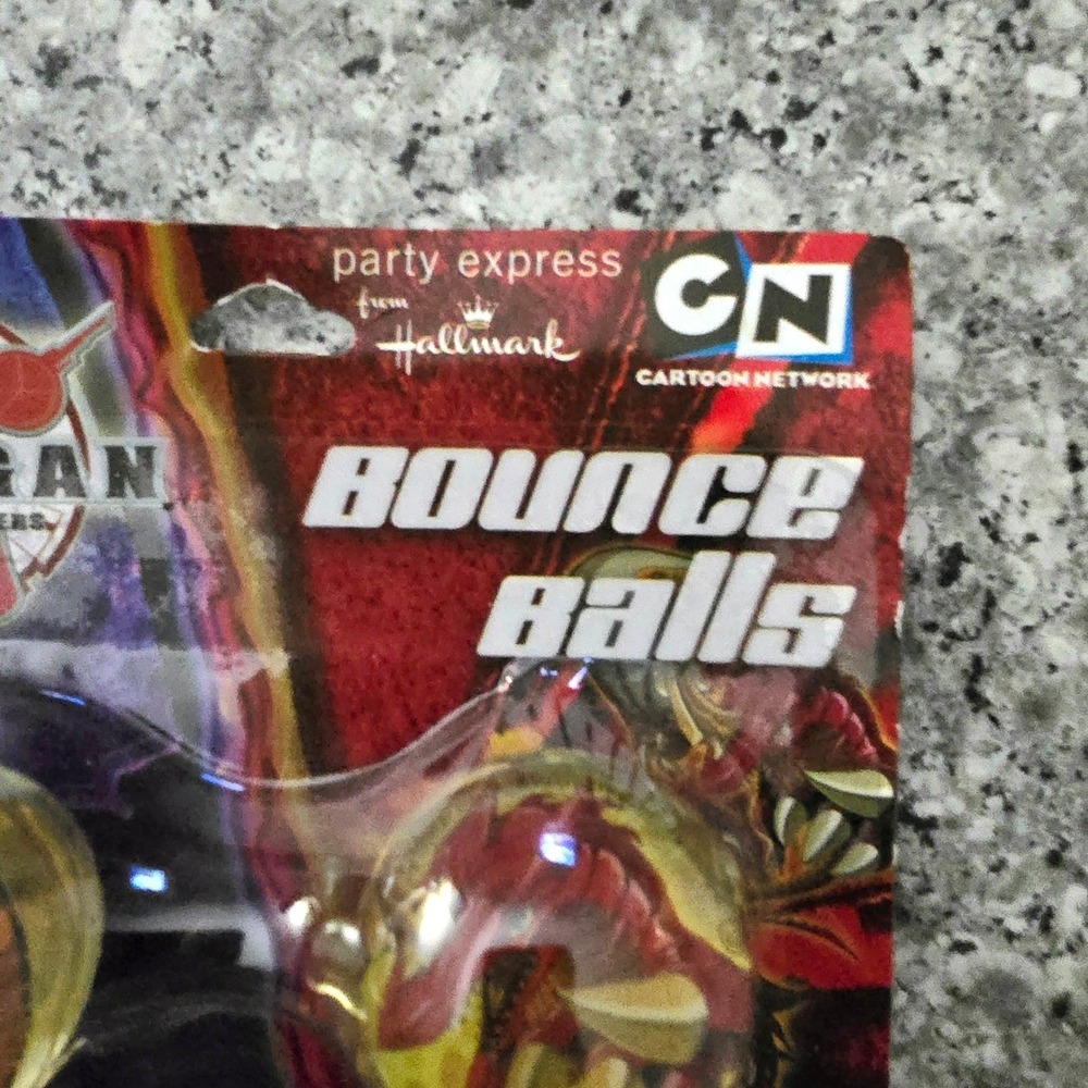 Bakugan Bounce Balls 4 Party Favors 2009 Spin Master‎ Cartoon Network NOS - Picture 2 of 5